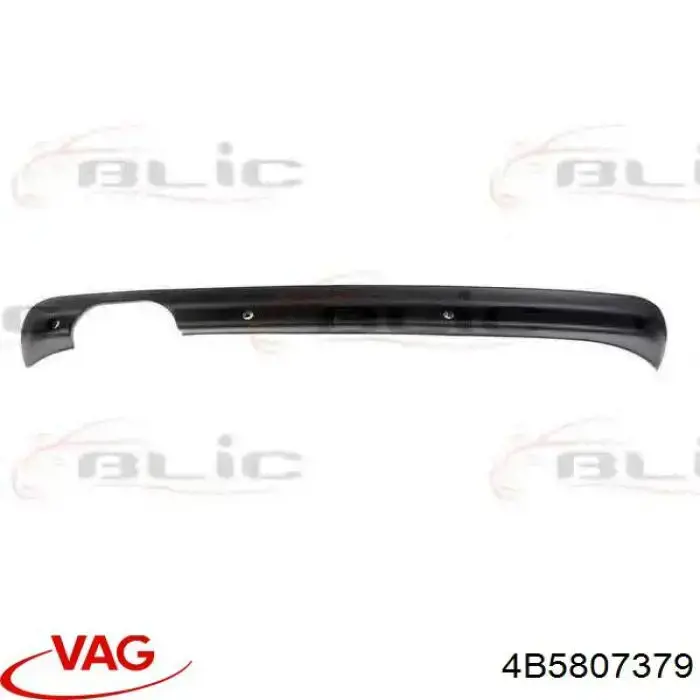 Moldura del parachoques trasero VAG 4B5807379 precio, desde 101,07 EUR