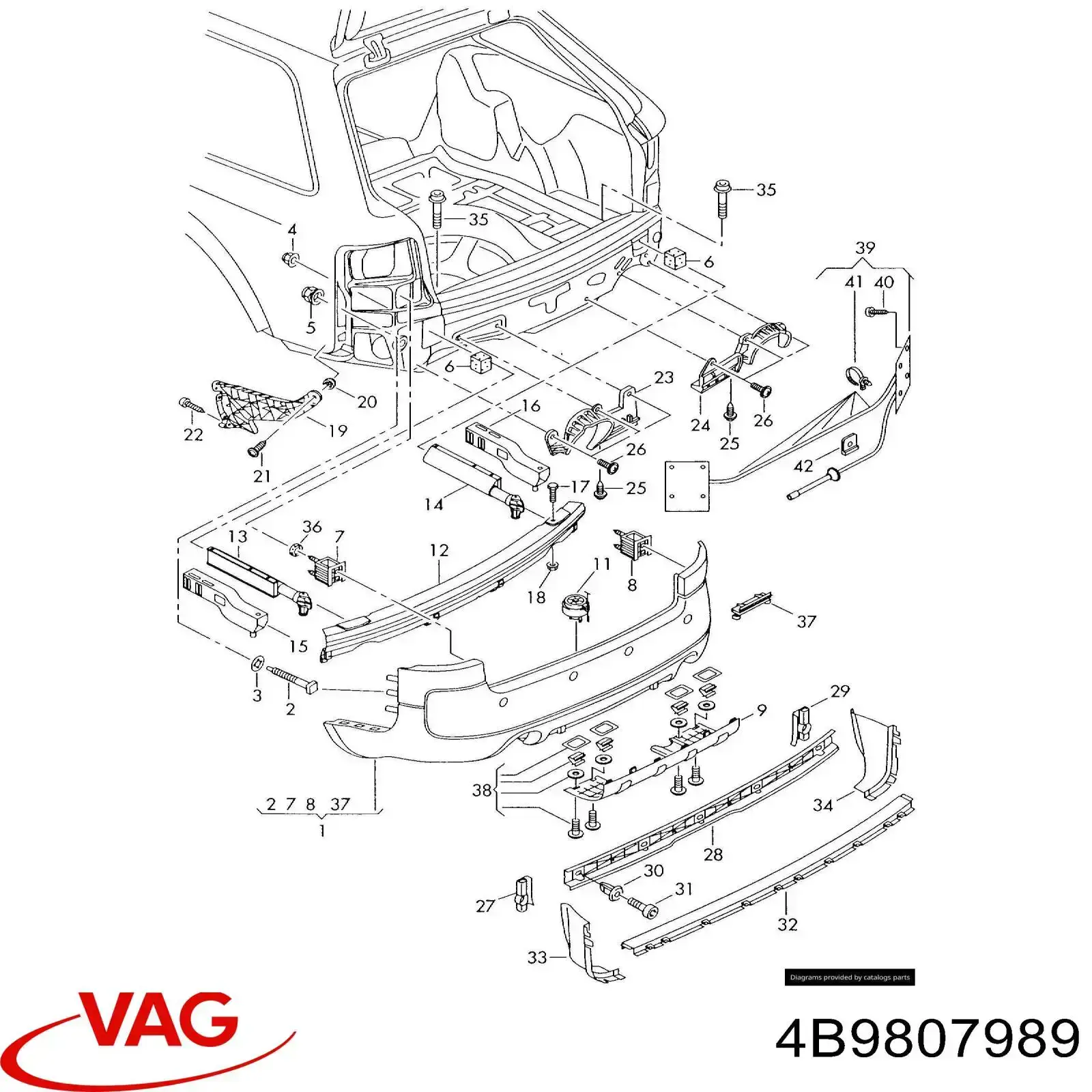  VAG 4B9807989 precio, desde 25,97 EUR