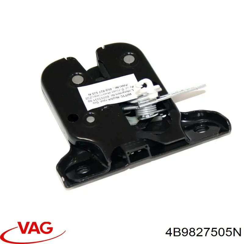 Comprar 4B9827505N VAG Cerradura de puerta de maletero