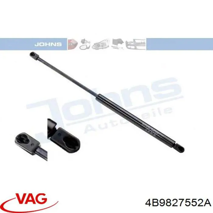 Comprar 4B9827552A VAG Amortiguador de puerta trasera