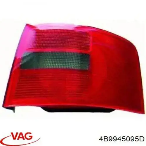 Piloto trasero izquierdo VAG 4B9945095D precio, desde 74,60 EUR