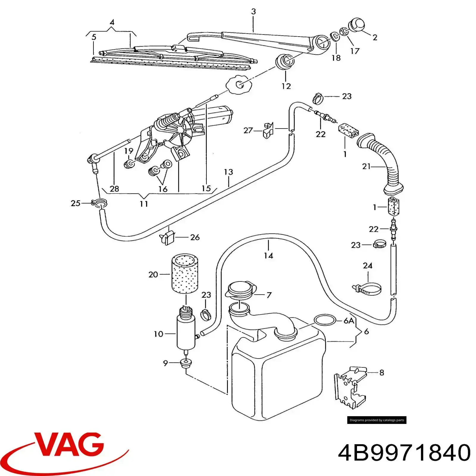  VAG 4B9971840 precio, desde  