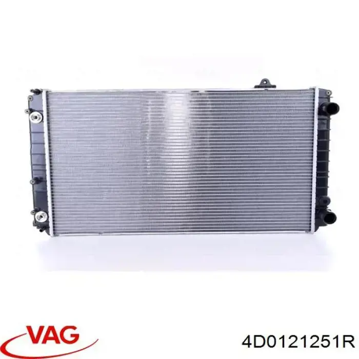 4D0121251R VAG radiador refrigeración del motor