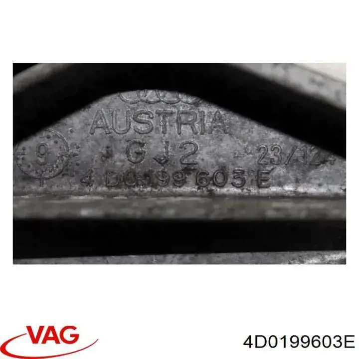 4D0199603E VAG soporte para taco de motor delantero