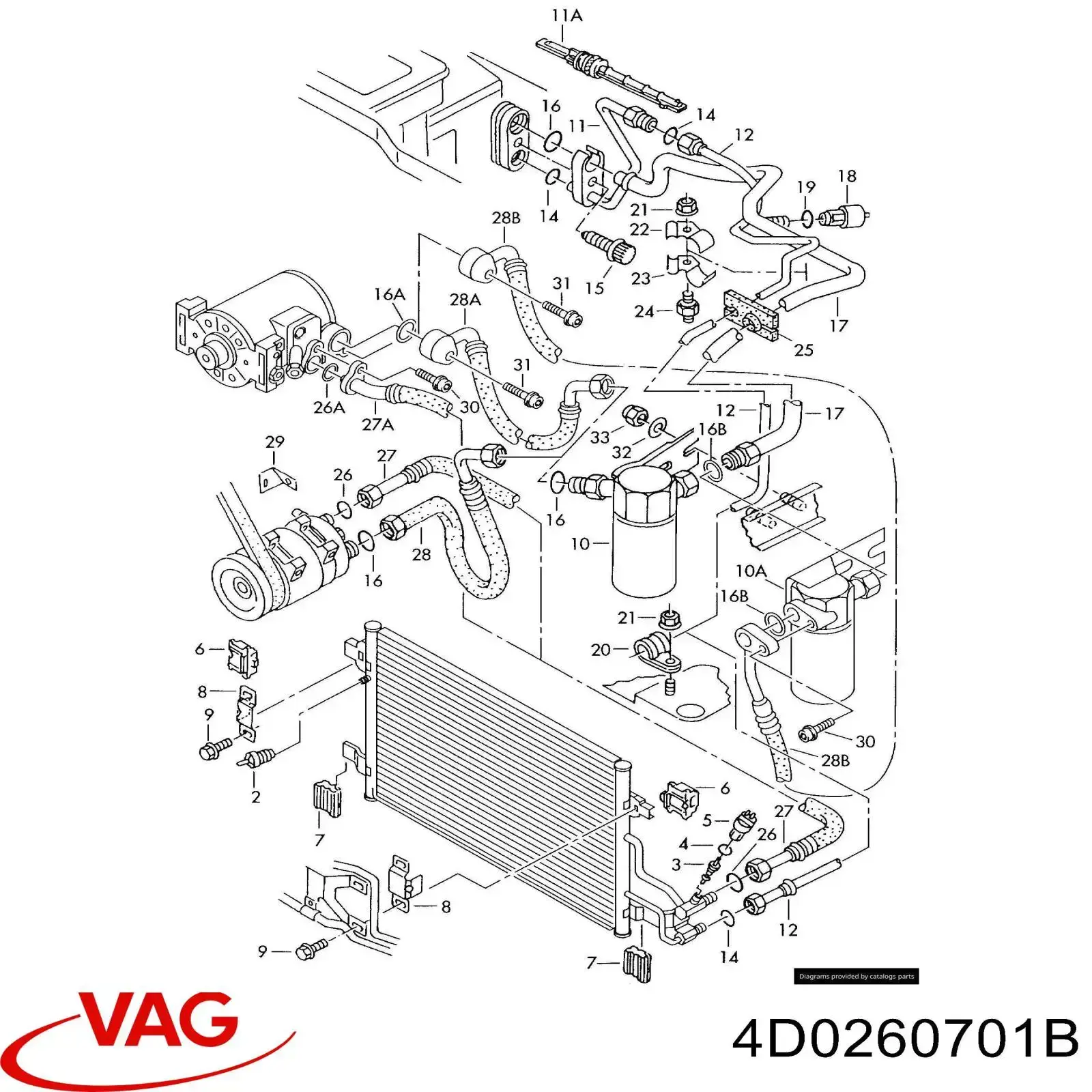 4D0260701B VAG 