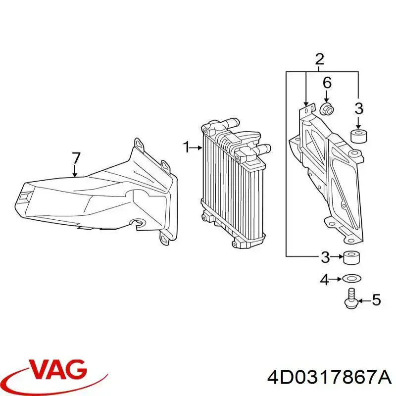  VAG 4D0317867A precio, desde 12,75 EUR