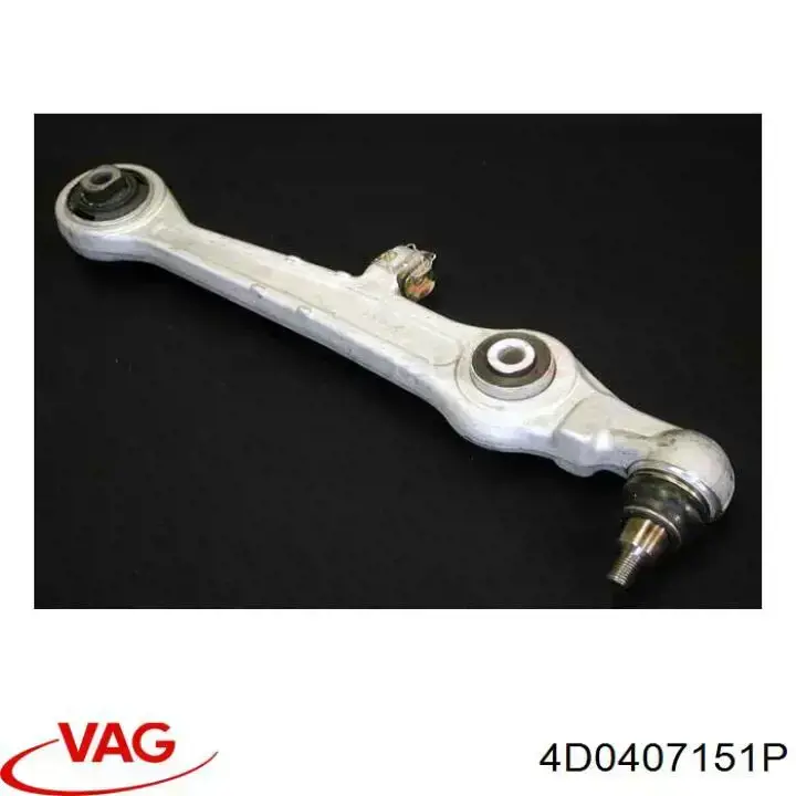 Brazo inferior izquierdo/derecho de suspensión delantera VAG 4D0407151P