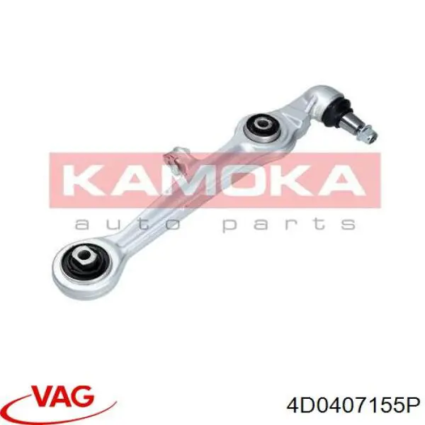 Brazo inferior izquierdo/derecho de suspensión delantera 4D0407155P VAG