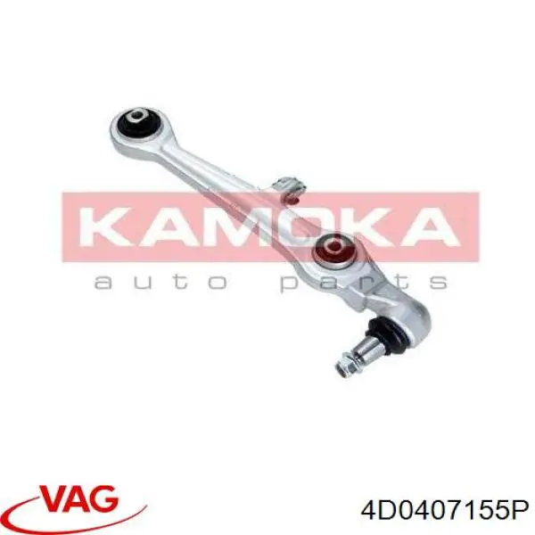 Brazo inferior izquierdo/derecho de suspensión delantera VAG 4D0407155P