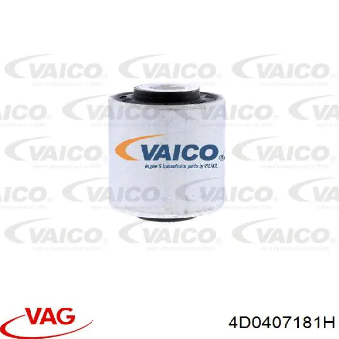 Silentblock del brazo de suspensión 4D0407181H VAG
