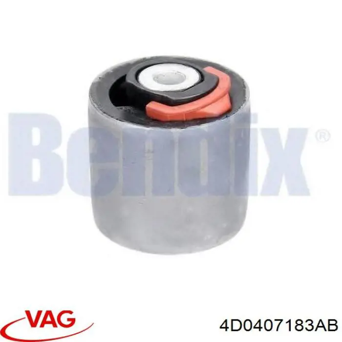 Silentblock del brazo de suspensión 4D0407183AB VAG