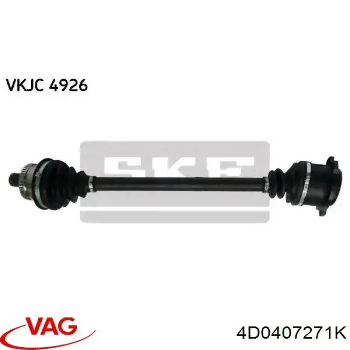 VKJC4926 SKF árbol de transmisión delantero izquierdo