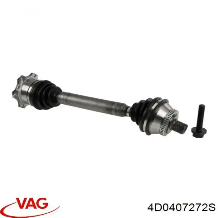 Semieje delantero izquierdo VAG 4D0407272S precio, desde 75,50 EUR