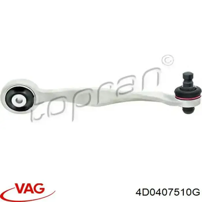 4D0407510G VAG barra oscilante, suspensión de ruedas delantera, superior derecha