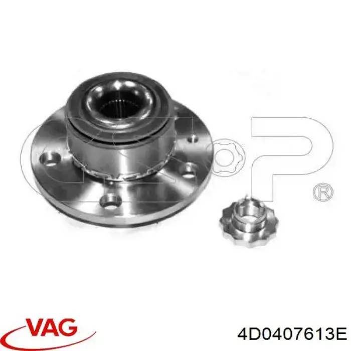 Buje de rueda delantero 4D0407613E VAG