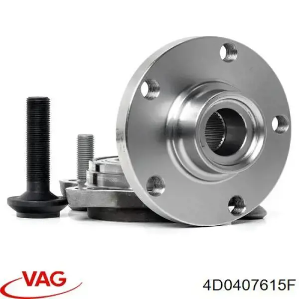 Comprar 4D0407615F VAG Cubo de rueda, Eje trasero