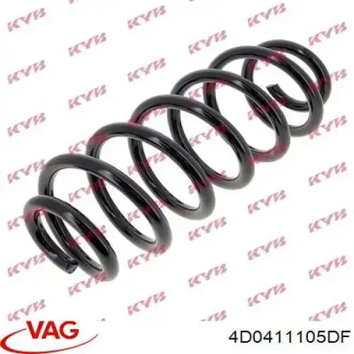 4D0411105DF VAG Muelle delantero