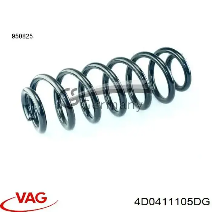 Comprar 4D0411105DG VAG Muelle delantero