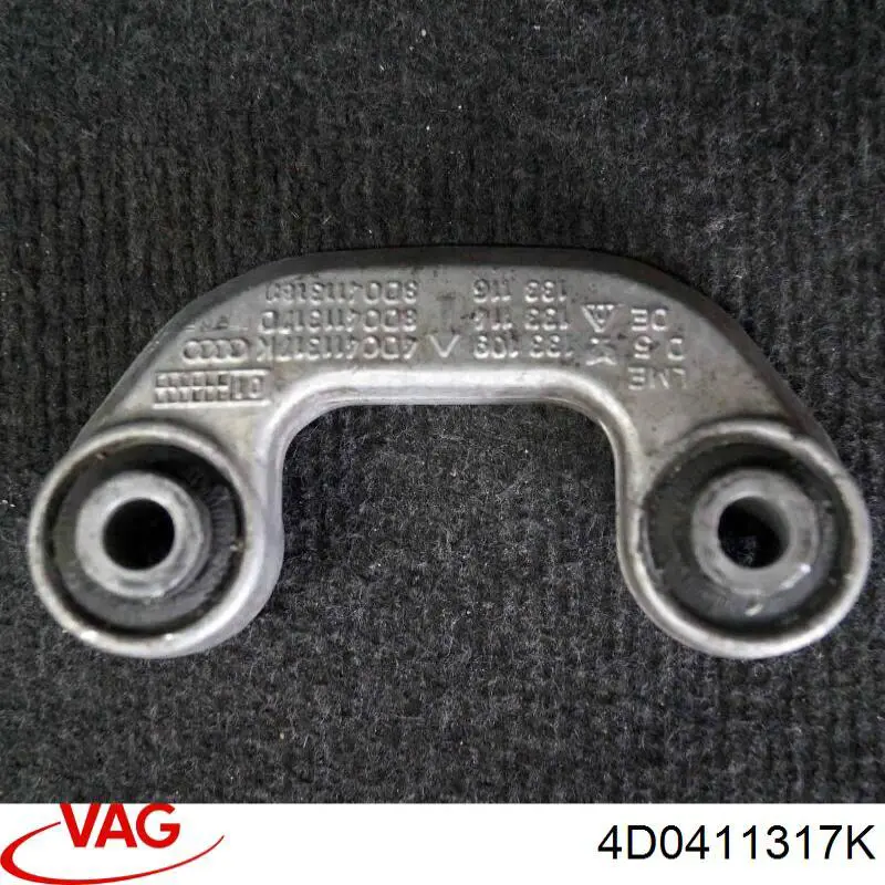 Bieleta estabilizadora delantera VAG 4D0411317K precio, desde 18,71 EUR