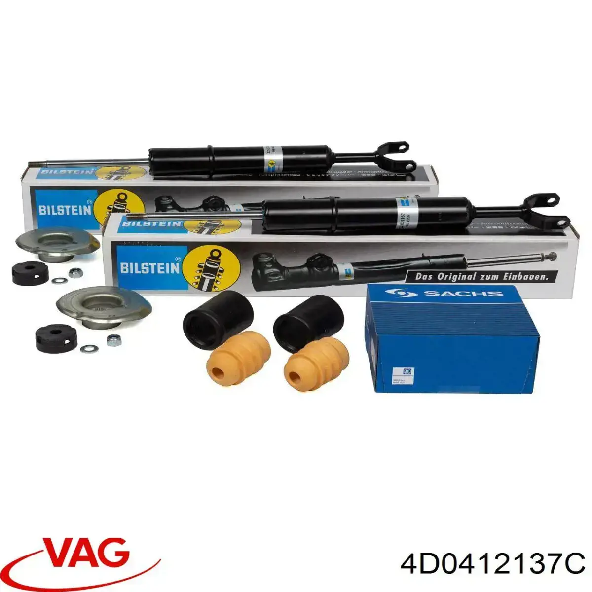 Comprar 4D0412137C VAG Fuelle, amortiguador delantero