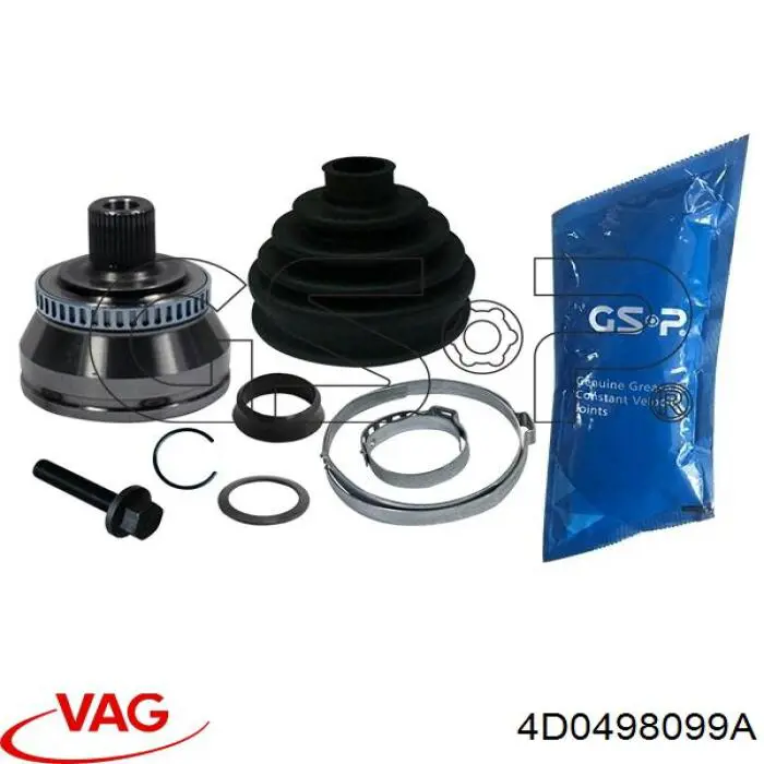 Junta homocinética exterior delantera VAG 4D0498099A precio, desde 21,40 EUR