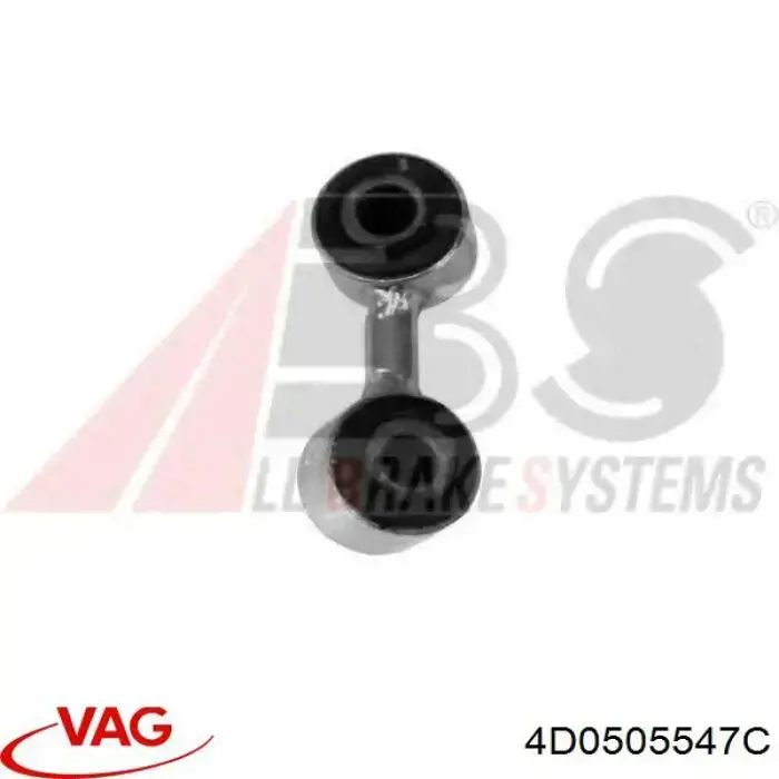 Bieleta estabilizadora trasera izquierda VAG 4D0505547C precio, desde 14,63 EUR