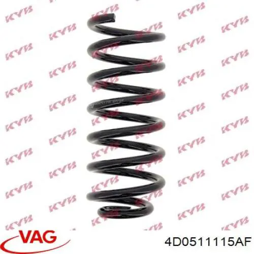 Comprar 4D0511115AF VAG Muelle de eje trasero