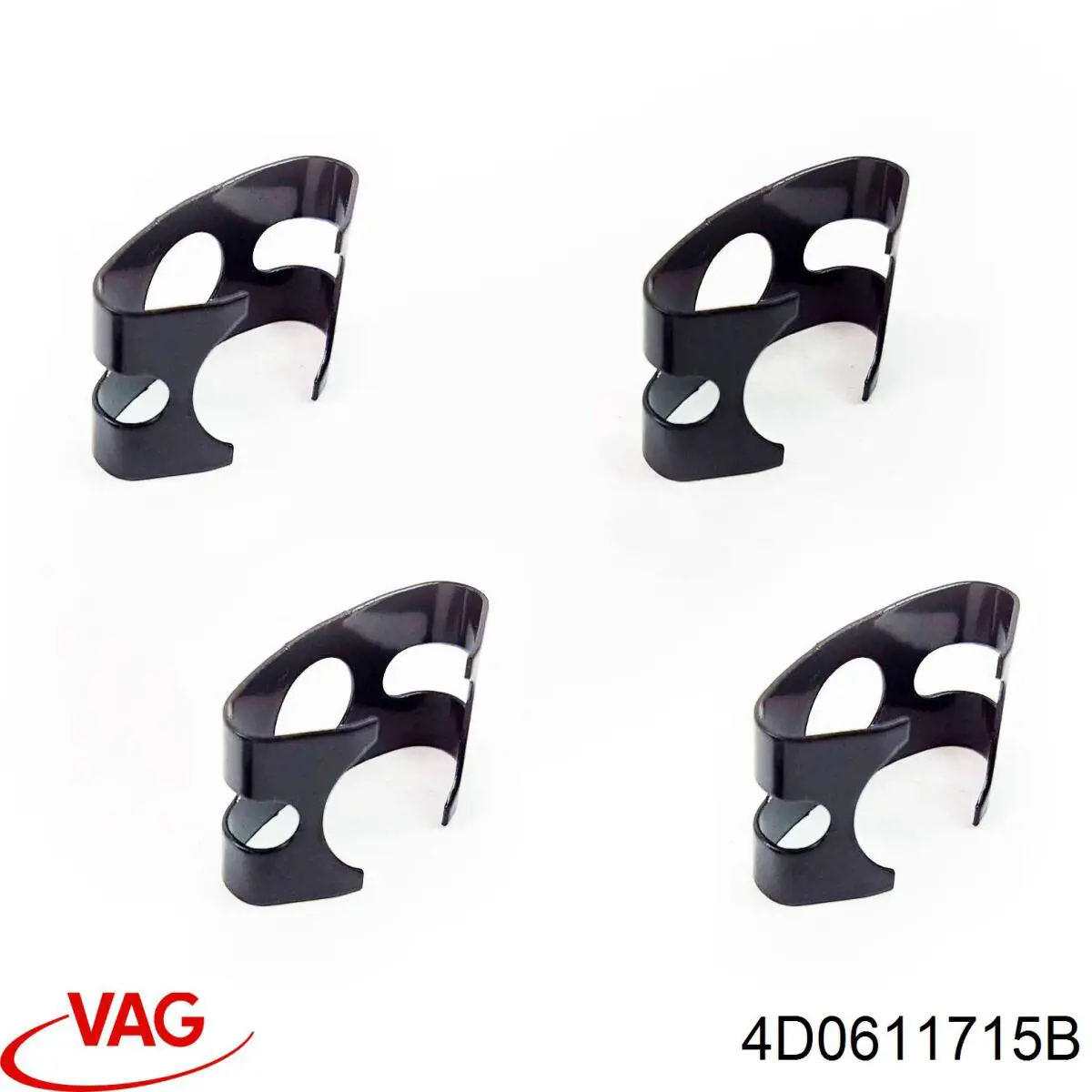 Abrazadera de fijación de la manguera de freno VAG 4D0611715B