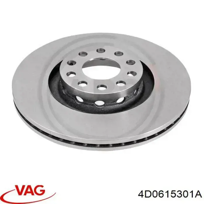 Disco de freno 4D0615301A VAG
