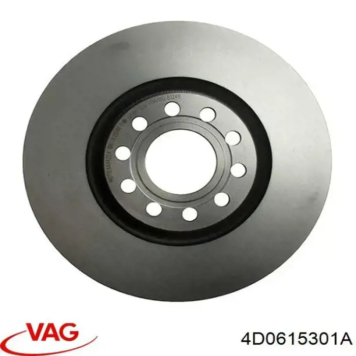 Disco de freno delantero VAG 4D0615301A