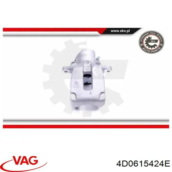 Comprar 4D0615424E VAG Pinza de freno trasera derecha