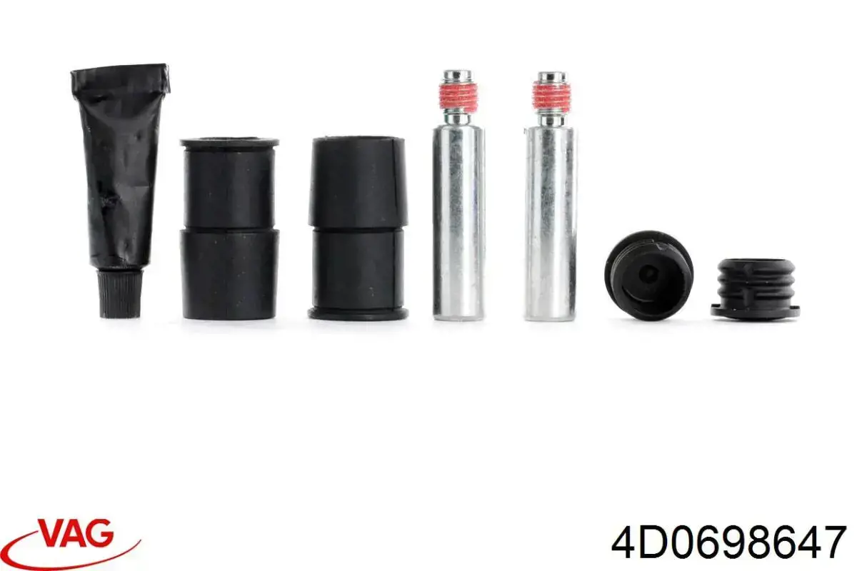 Juego de reparación, pinza de freno delantero Volvo V40 525, 526