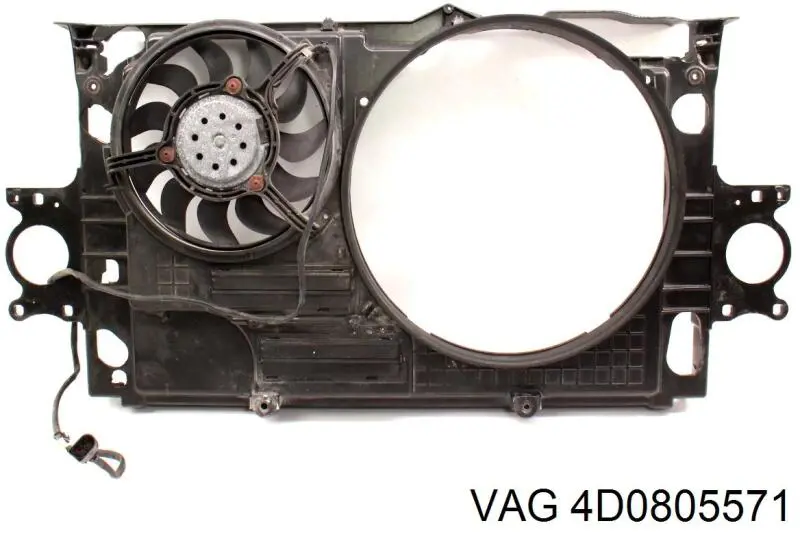Soporte de radiador completo (panel de montaje para foco) para Audi A8 (4D2, 4D8)