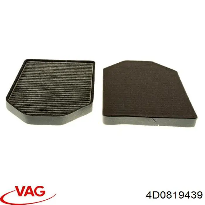 Filtro de habitáculo 4D0819439 VAG