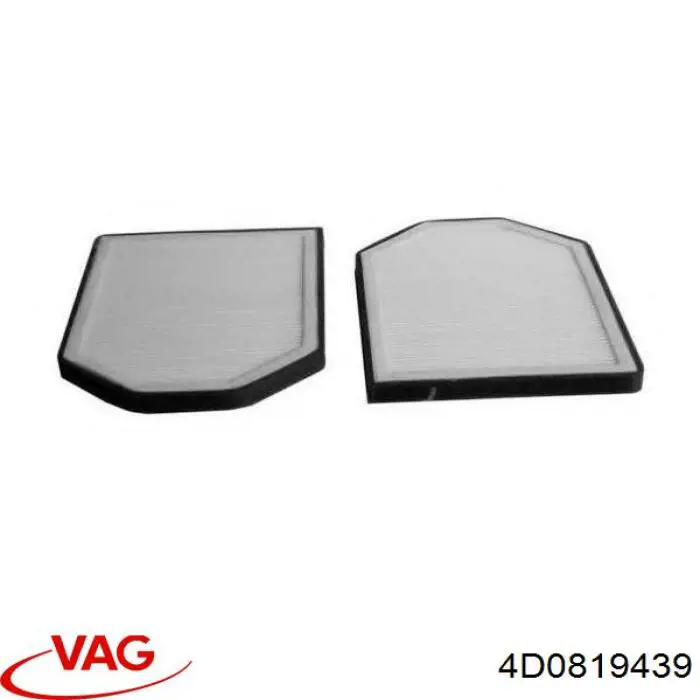 4D0819439 VAG Filtro antipolen