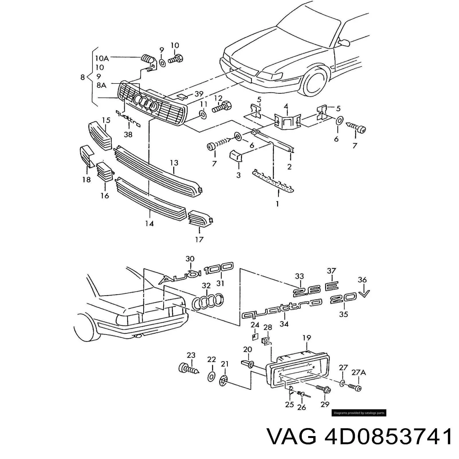  VAG 4D0853741 precio, desde  