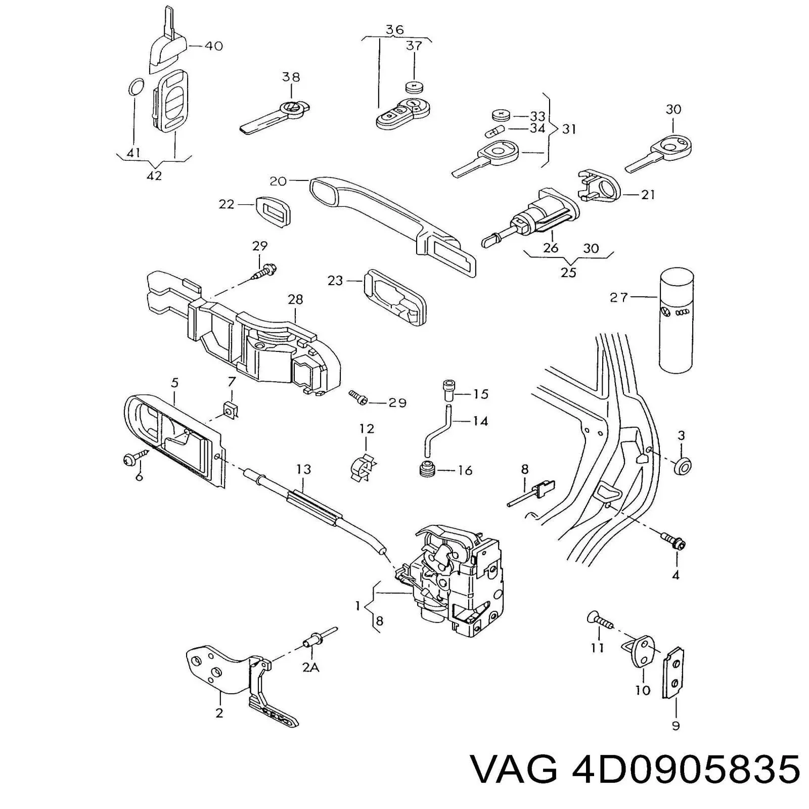  VAG 4D0905835 precio, desde 16,15 EUR
