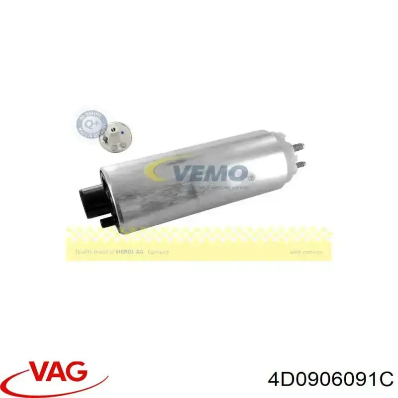 Bomba de combustible eléctrica sumergible  VAG 4D0906091C precio, desde 60,37 EUR