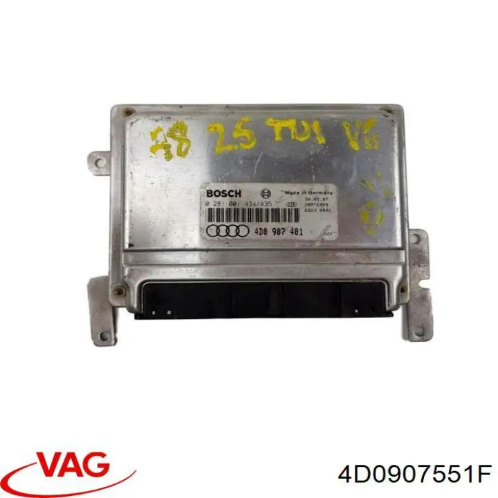 Unidad de control del motor  VAG 4D0907551F precio, desde 71,15 EUR
