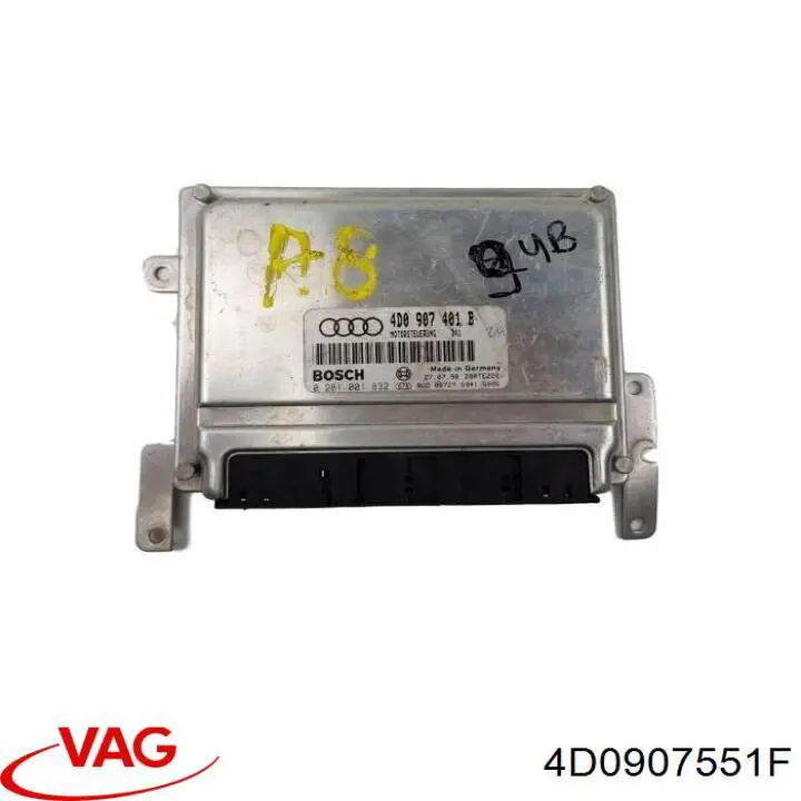 Comprar 4D0907551F VAG ECU