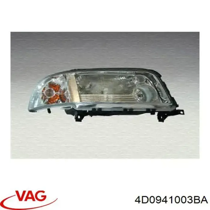 Faros delantero izquierdo para Audi A8 D2