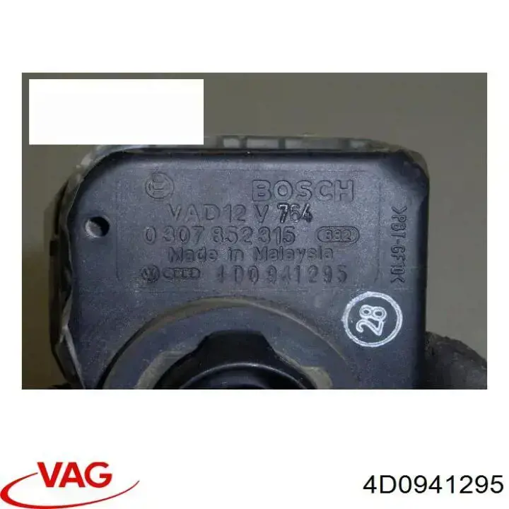 Motor regulador de faros 4D0941295 VAG