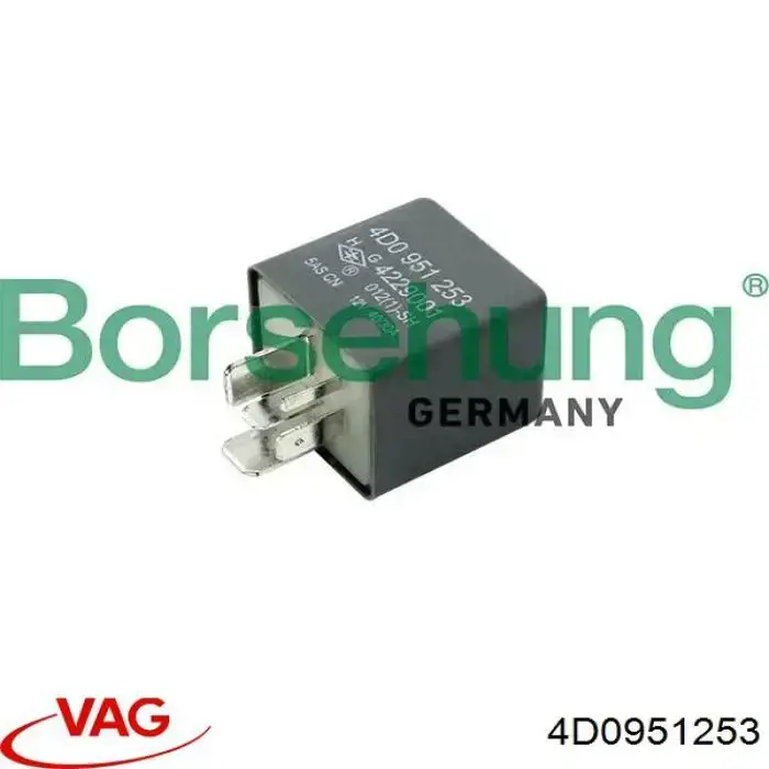 4D0951253 VAG Relé de bomba eléctrica de combustible