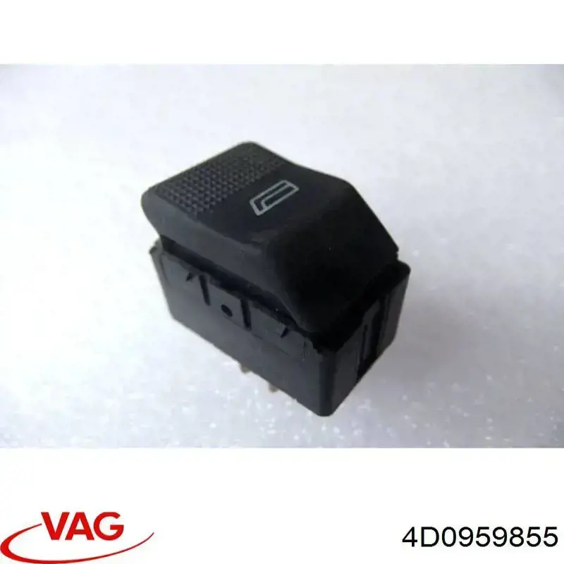 4D0959855 VAG Botón de encendido del motor del elevalunas trasero derecho