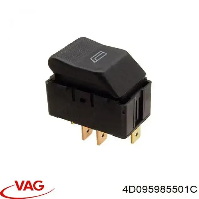 Comprar 4D095985501C VAG Botón de encendido del motor del elevalunas trasero derecho