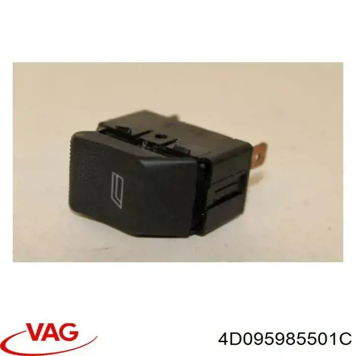 4D095985501C VAG botón de encendido, motor eléctrico, elevalunas, puerta trasera derecha