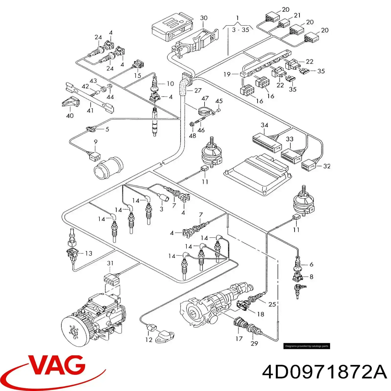  VAG 4D0971872A precio, desde 4,57 EUR