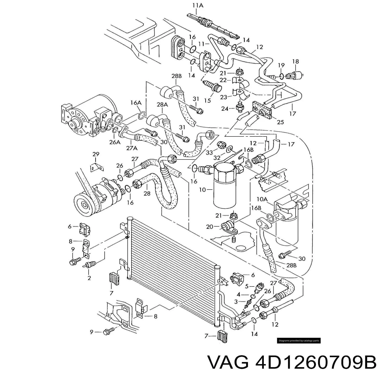 4D1260709B VAG 