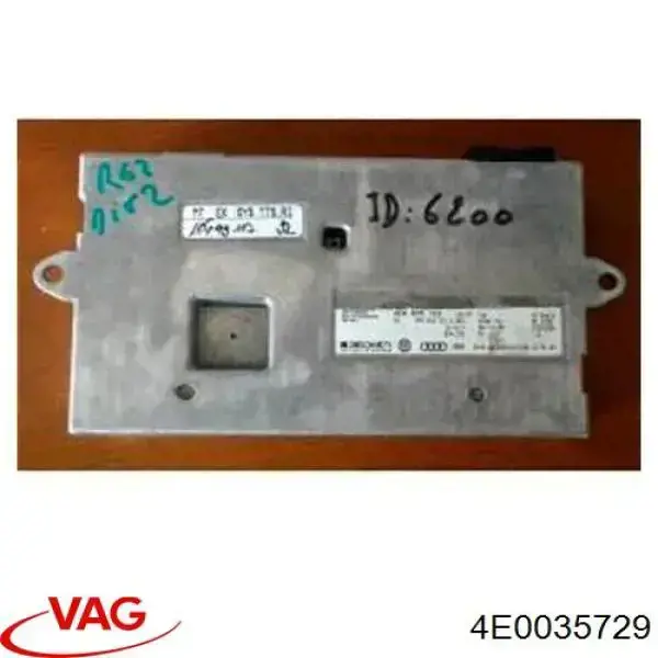 Unidad de control Bluetooth VAG 4E0035729 precio, desde 81,77 EUR