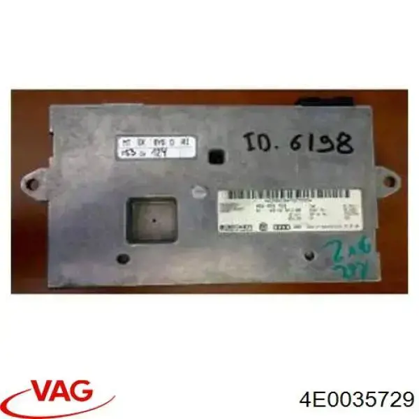 Unidad de control Bluetooth 4E0035729 VAG